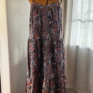 Knox Rose Blue and Red Floral dress